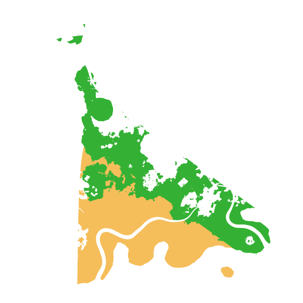 Biome Rust Map: Procedural Map, Size: 3500, Seed: 245849218