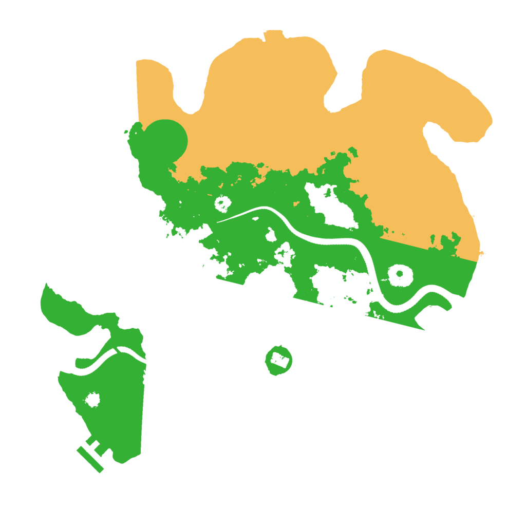 Biome Rust Map: Procedural Map, Size: 3250, Seed: 1194109869