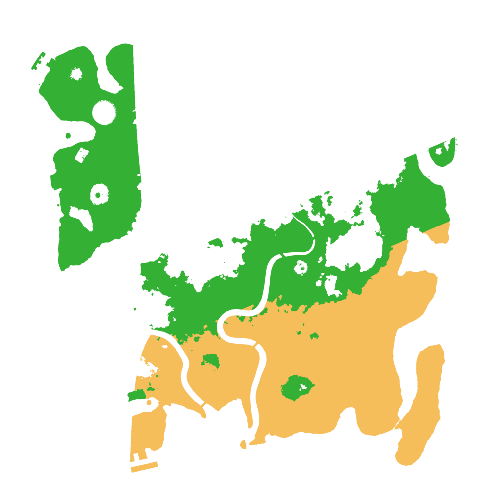 Biome Rust Map: Procedural Map, Size: 3750, Seed: 24344264