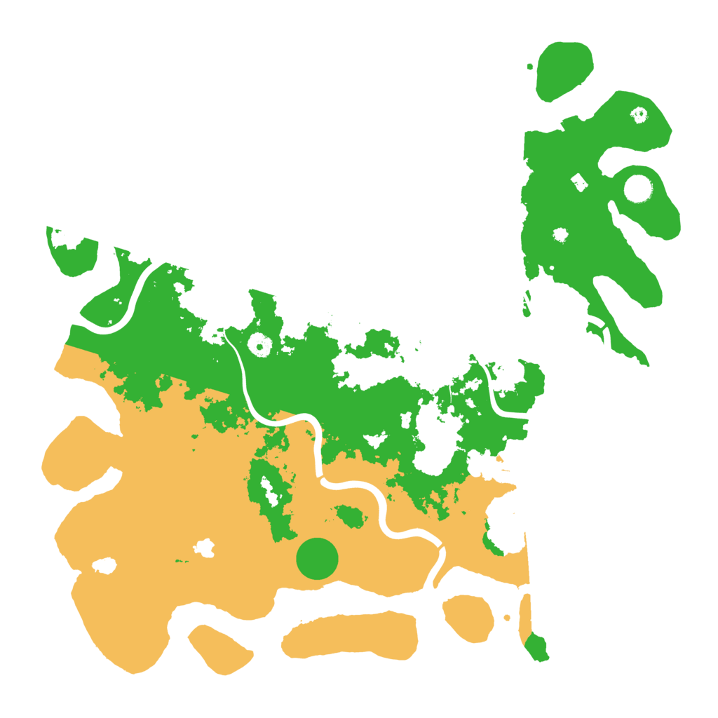 Biome Rust Map: Procedural Map, Size: 4499, Seed: 713095713
