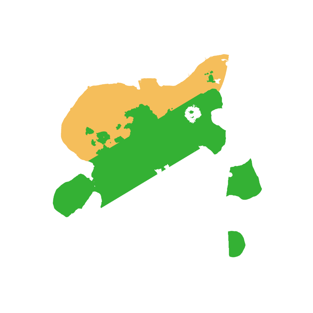 Biome Rust Map: Procedural Map, Size: 2000, Seed: 2110546121