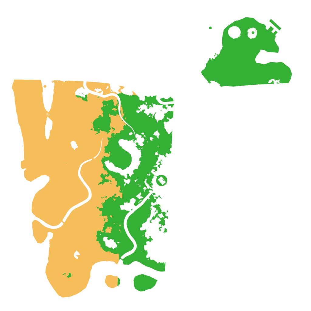 Biome Rust Map: Procedural Map, Size: 4500, Seed: 726111230