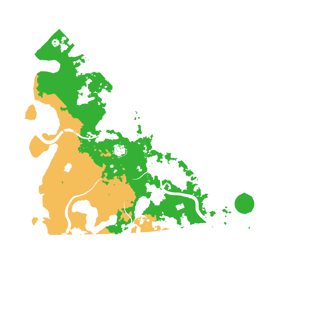 Biome Rust Map: Procedural Map, Size: 4250, Seed: 557897028