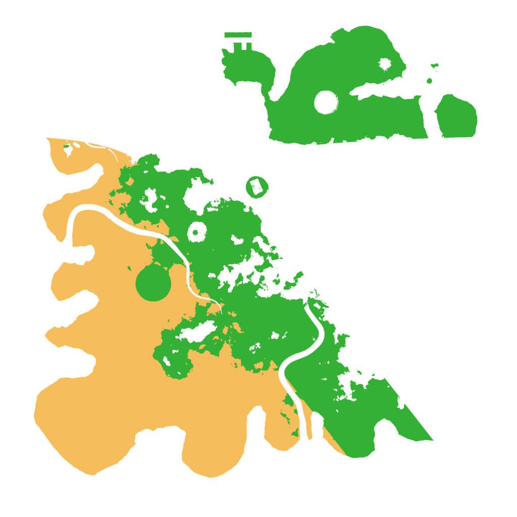 Biome Rust Map: Procedural Map, Size: 3850, Seed: 755479169