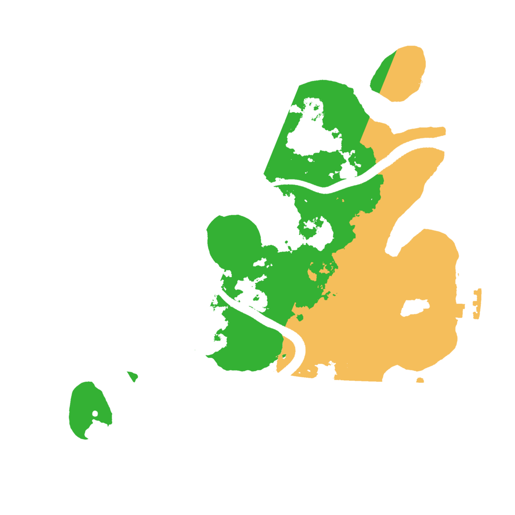 Biome Rust Map: Procedural Map, Size: 2550, Seed: 175810354