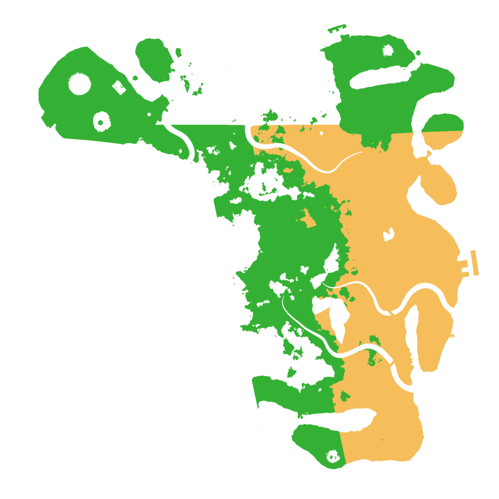 Biome Rust Map: Procedural Map, Size: 4000, Seed: 950347771