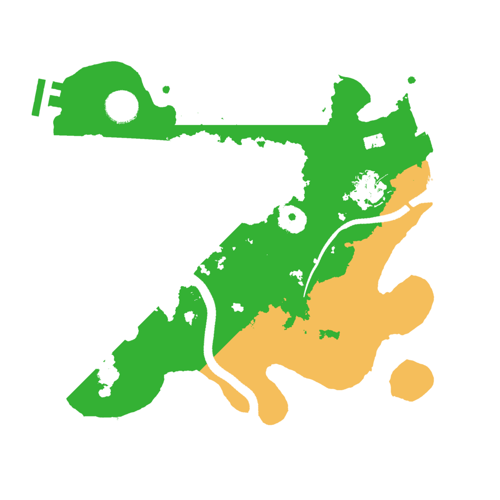 Biome Rust Map: Procedural Map, Size: 2700, Seed: 348770