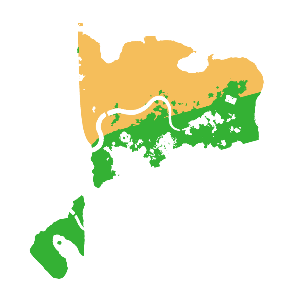 Biome Rust Map: Procedural Map, Size: 3000, Seed: 352734