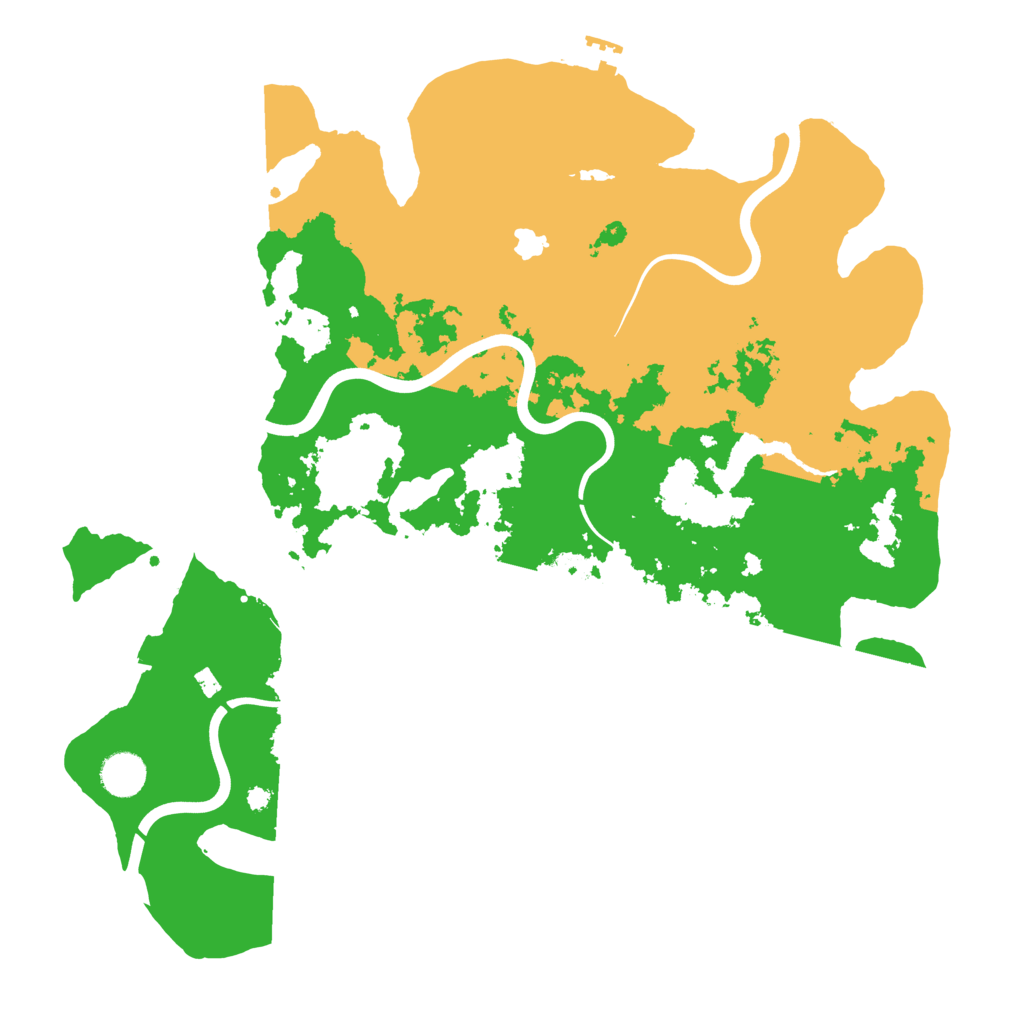 Biome Rust Map: Procedural Map, Size: 4000, Seed: 265327915