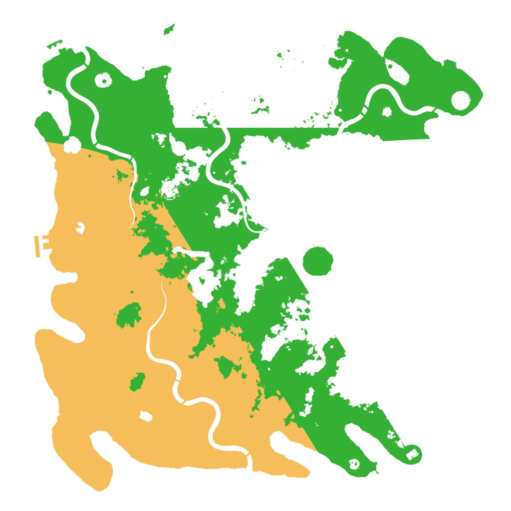 Biome Rust Map: Procedural Map, Size: 4800, Seed: 3563457