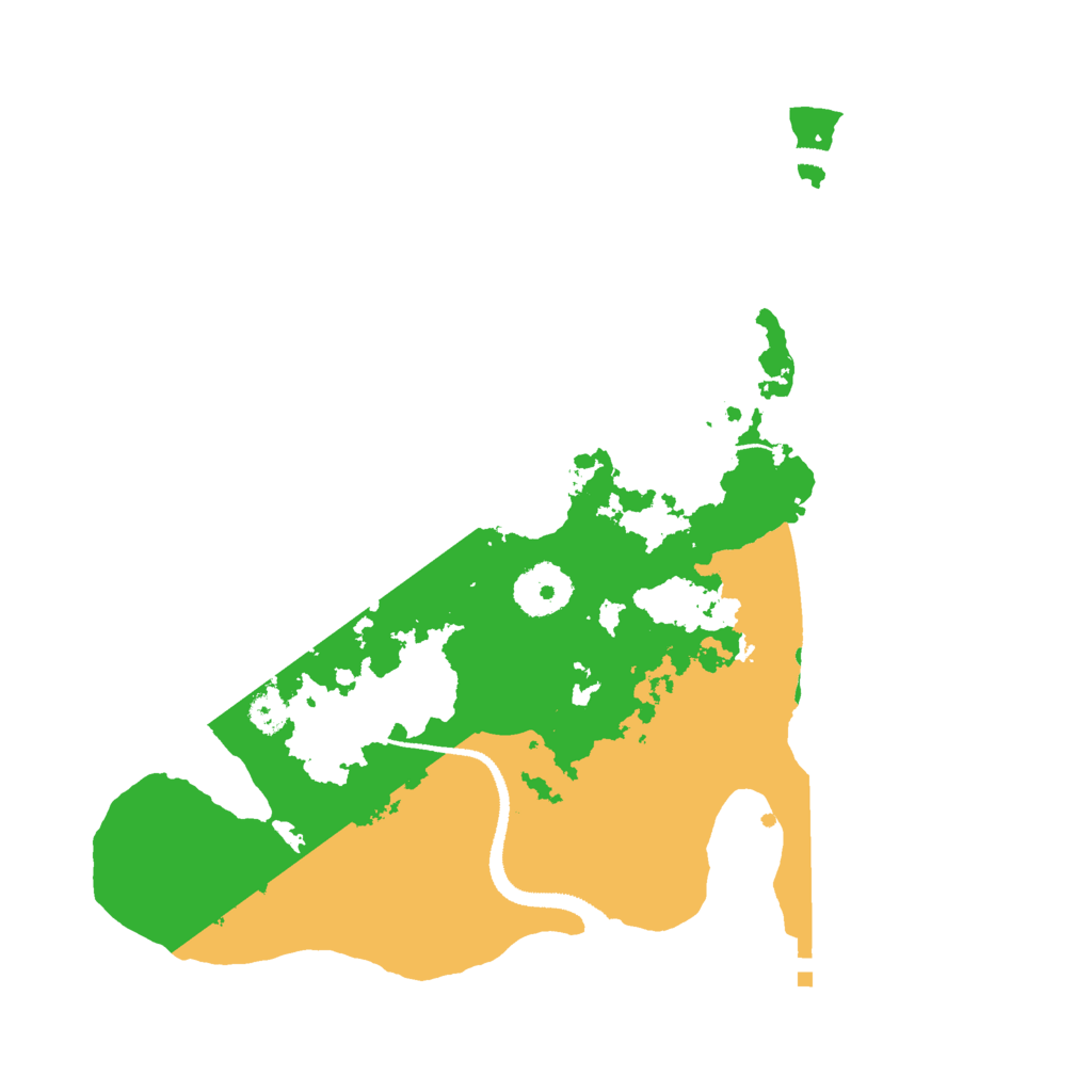Biome Rust Map: Procedural Map, Size: 3000, Seed: 6236236
