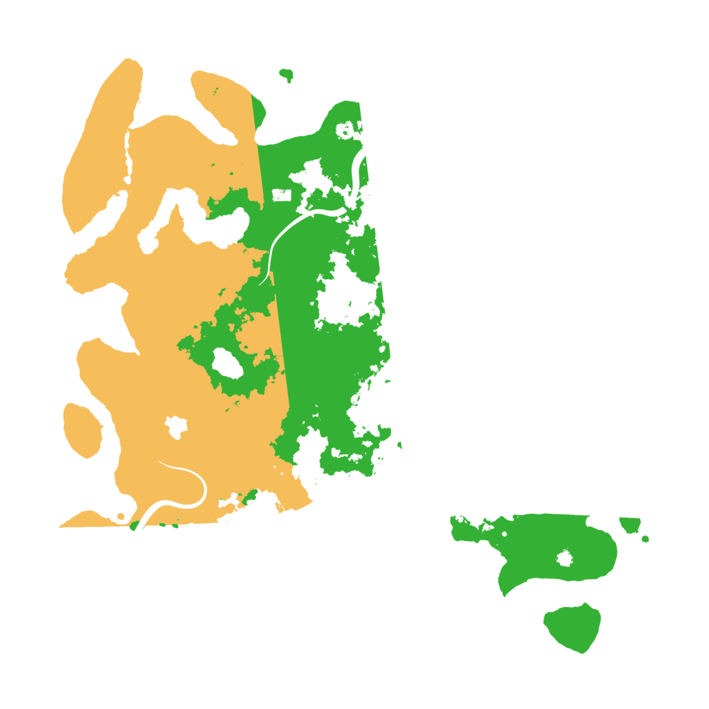 Biome Rust Map: Procedural Map, Size: 4000, Seed: 1460287192