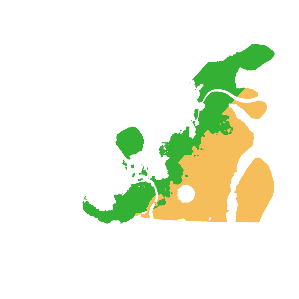 Biome Rust Map: Procedural Map, Size: 3000, Seed: 1348311417