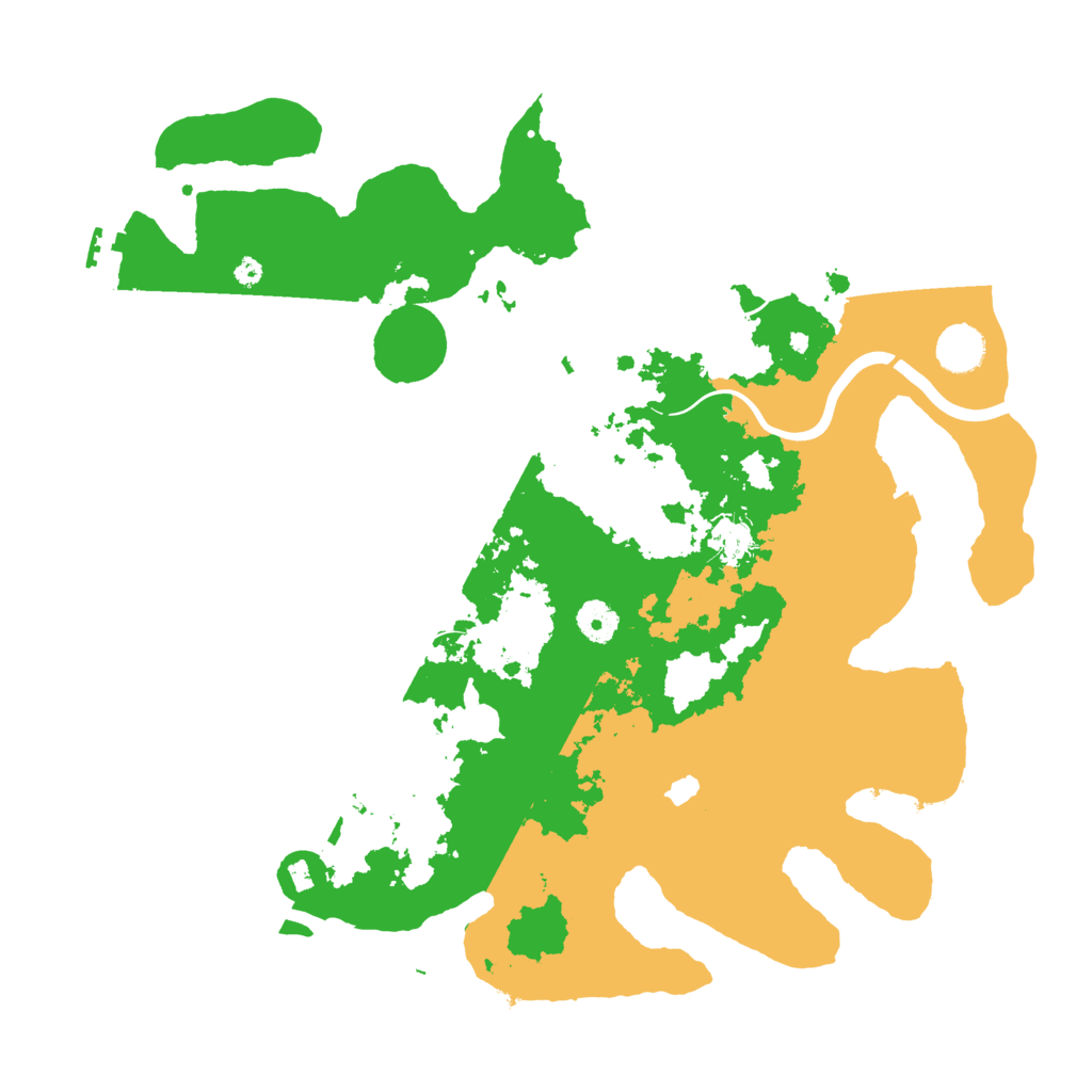 Biome Rust Map: Procedural Map, Size: 4000, Seed: 362276862