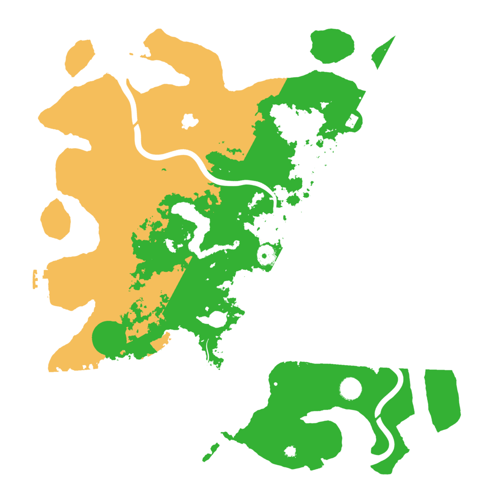 Biome Rust Map: Procedural Map, Size: 4000, Seed: 976628724