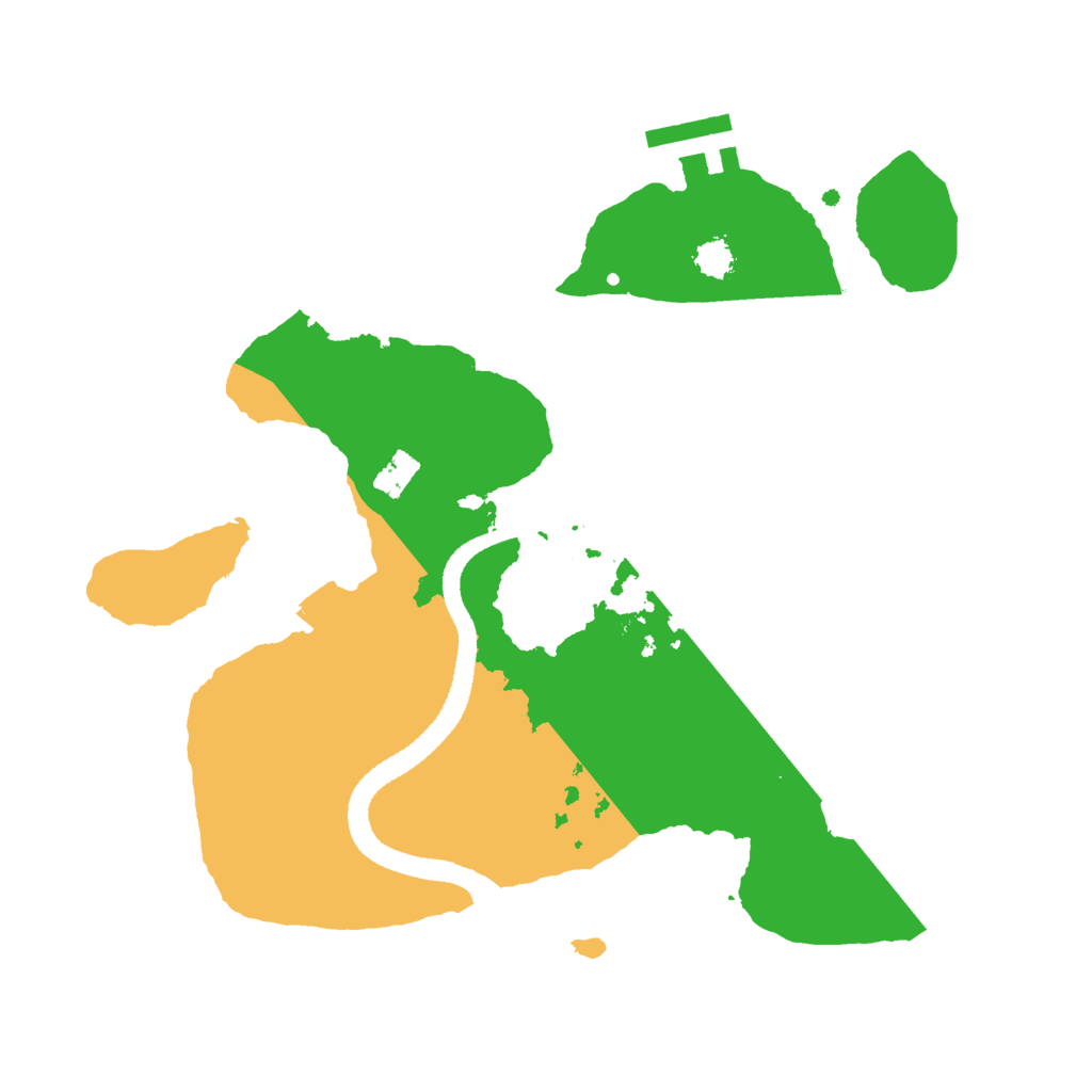 Biome Rust Map: Procedural Map, Size: 2575, Seed: 1337