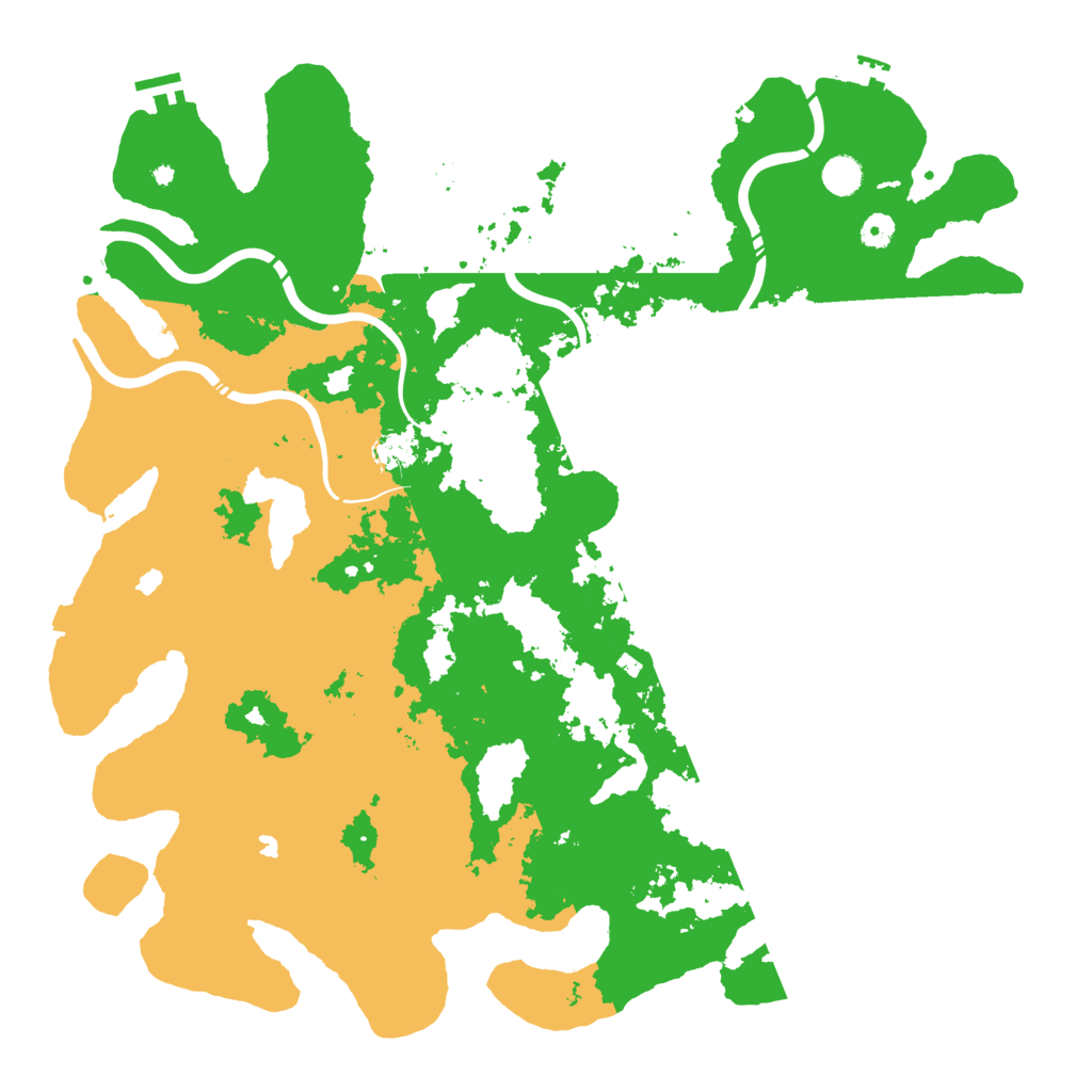 Biome Rust Map: Procedural Map, Size: 4800, Seed: 1121162273