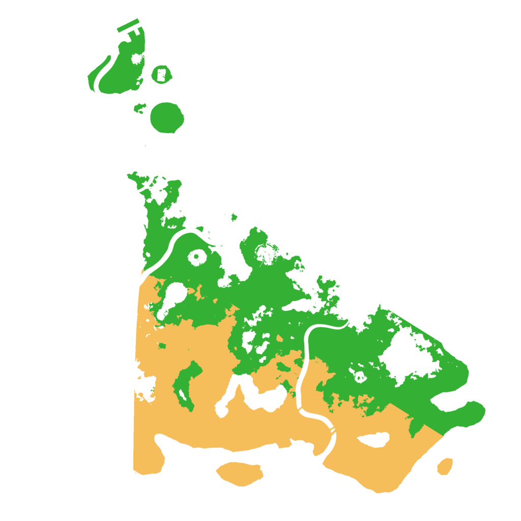 Biome Rust Map: Procedural Map, Size: 4500, Seed: 170925163