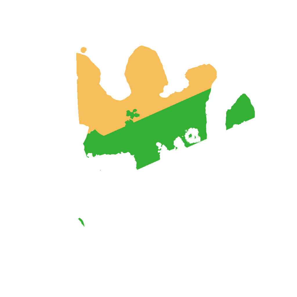 Biome Rust Map: Procedural Map, Size: 2000, Seed: 1221727697