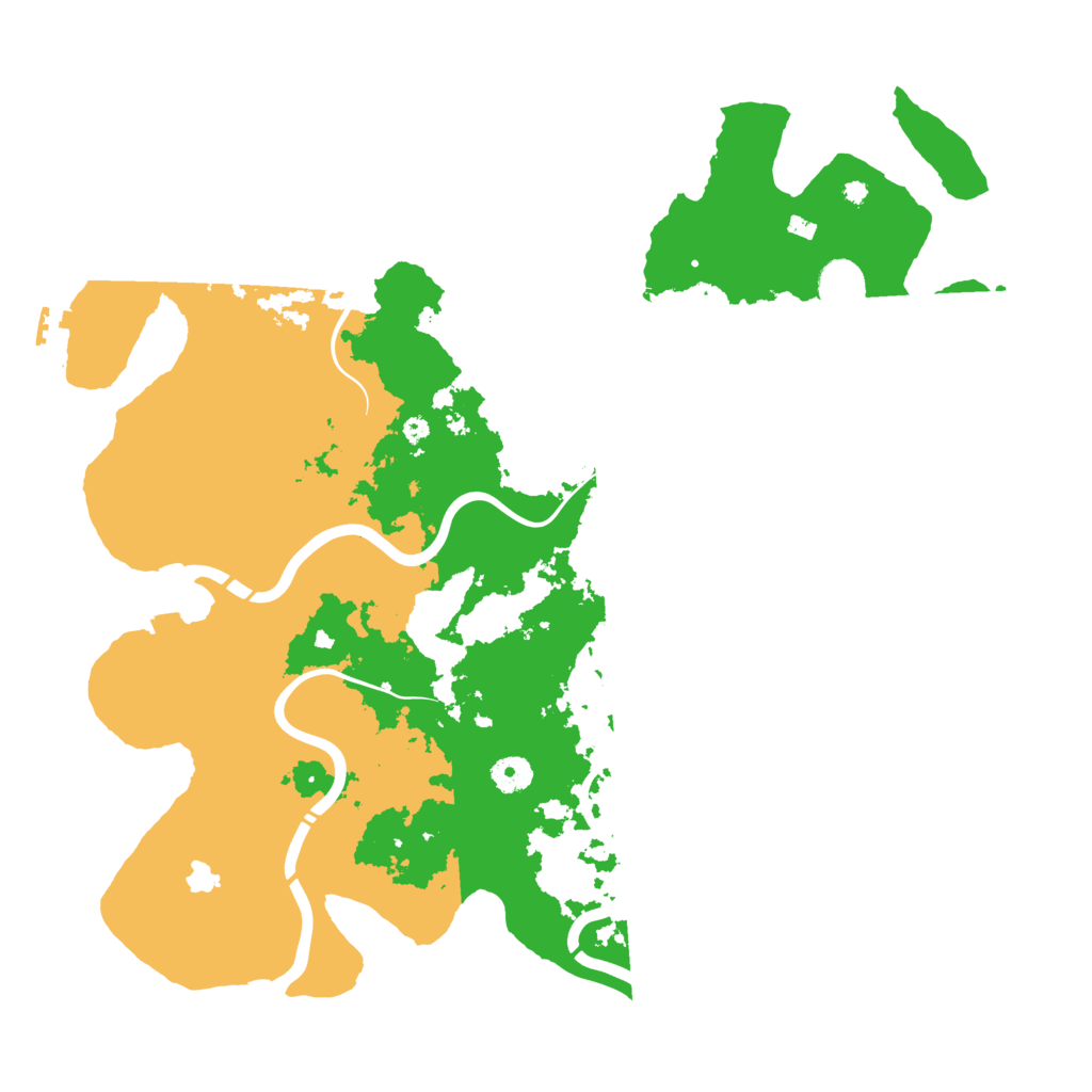 Biome Rust Map: Procedural Map, Size: 4250, Seed: 602909136