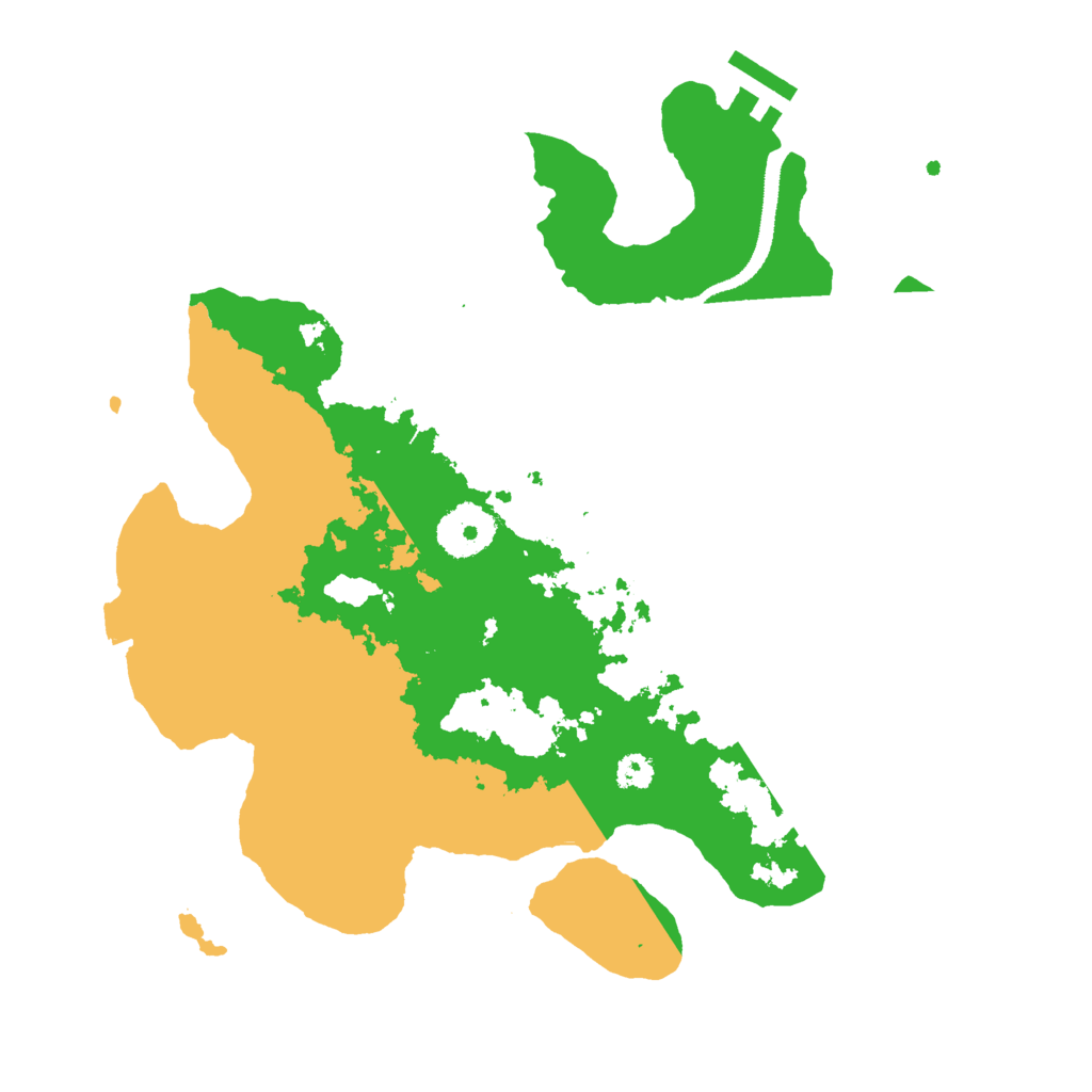 Biome Rust Map: Procedural Map, Size: 3000, Seed: 1429747253