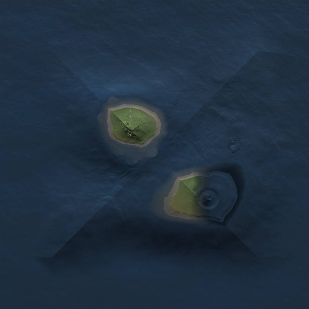 Rust Map: Procedural Map, Size: 1000, Seed: 154, 1 Monuments