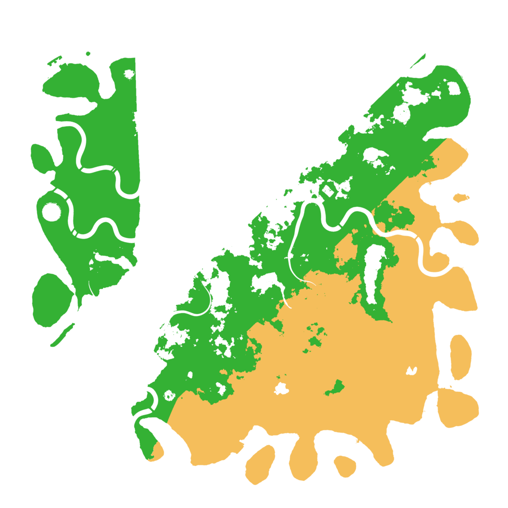 Biome Rust Map: Procedural Map, Size: 4800, Seed: 793197