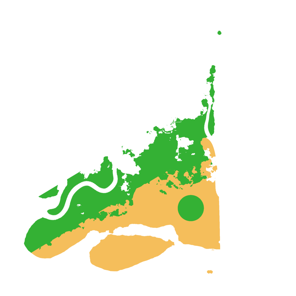 Biome Rust Map: Procedural Map, Size: 3000, Seed: 73833