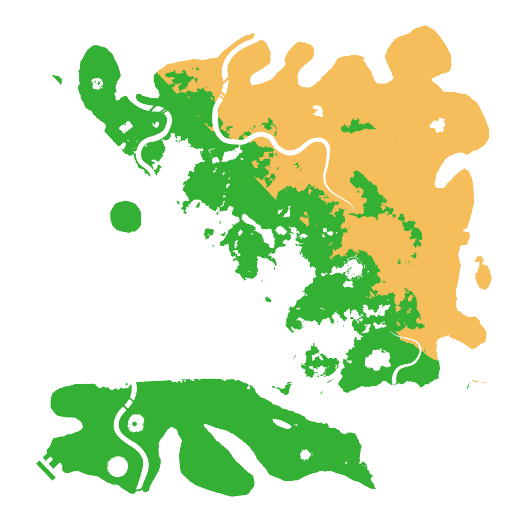 Biome Rust Map: Procedural Map, Size: 4500, Seed: 860565547