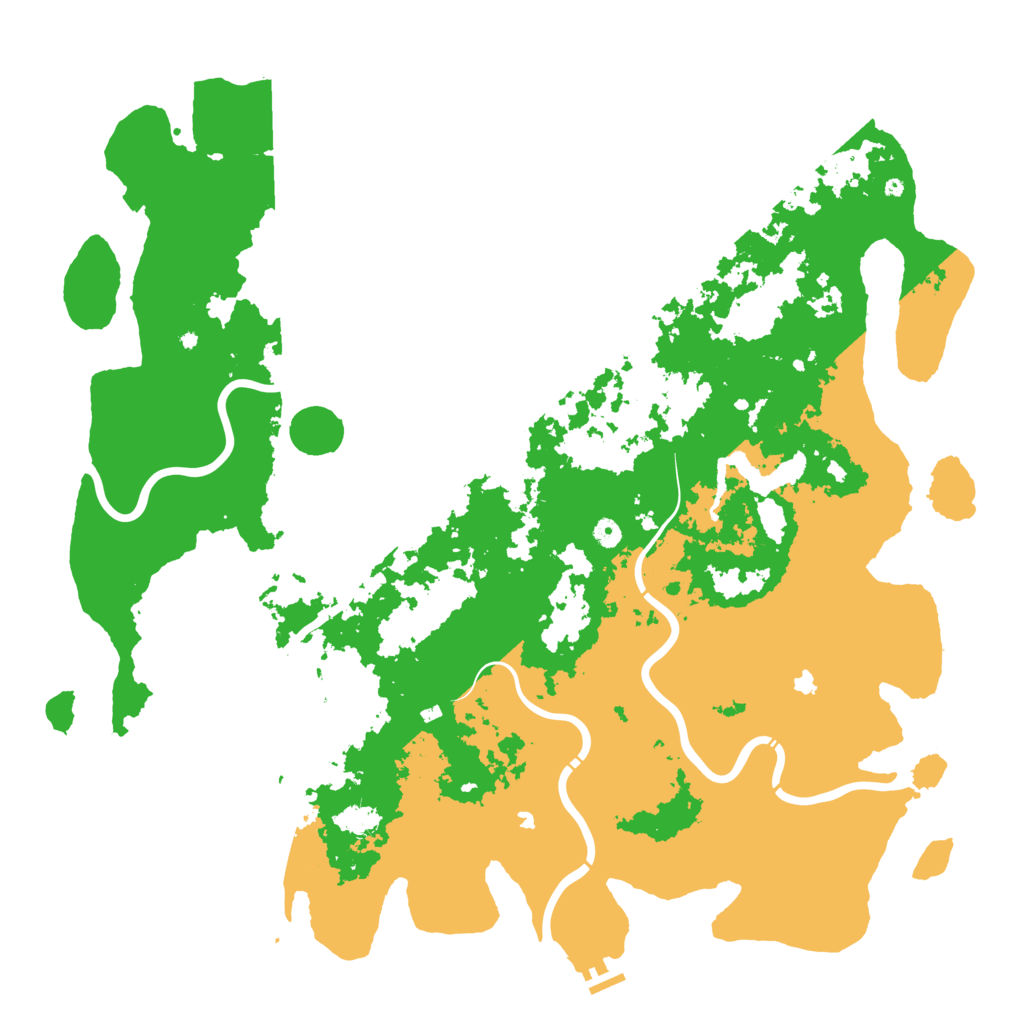 Biome Rust Map: Procedural Map, Size: 5500, Seed: 114051990