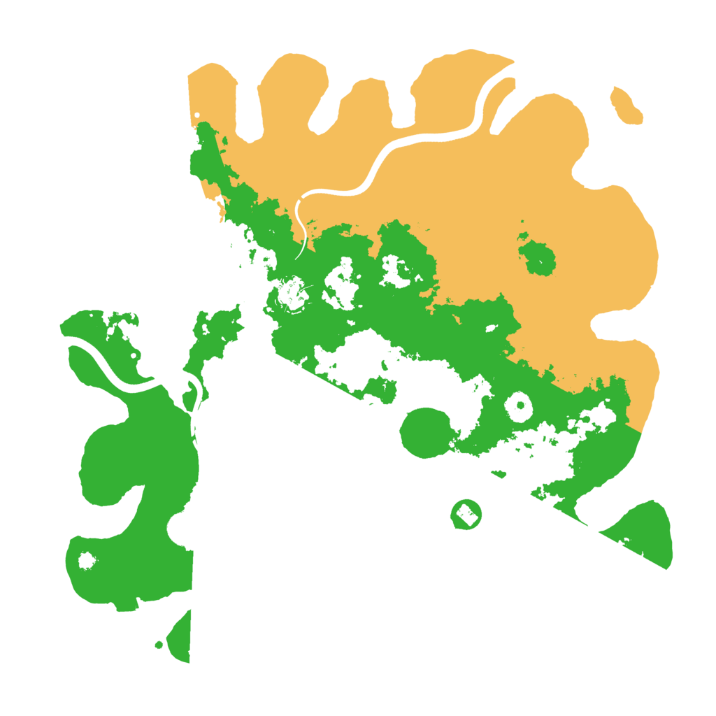 Biome Rust Map: Procedural Map, Size: 3750, Seed: 1785961446