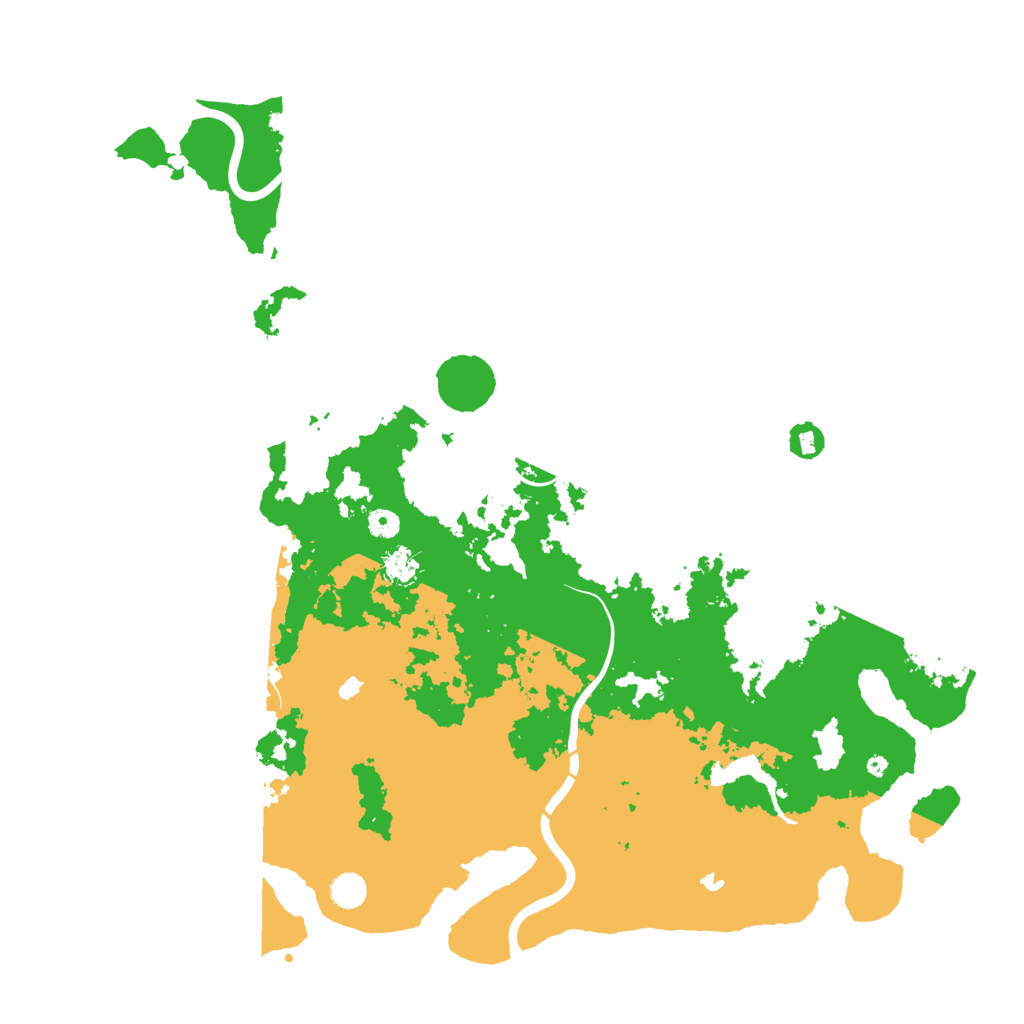 Biome Rust Map: Procedural Map, Size: 5000, Seed: 346182528