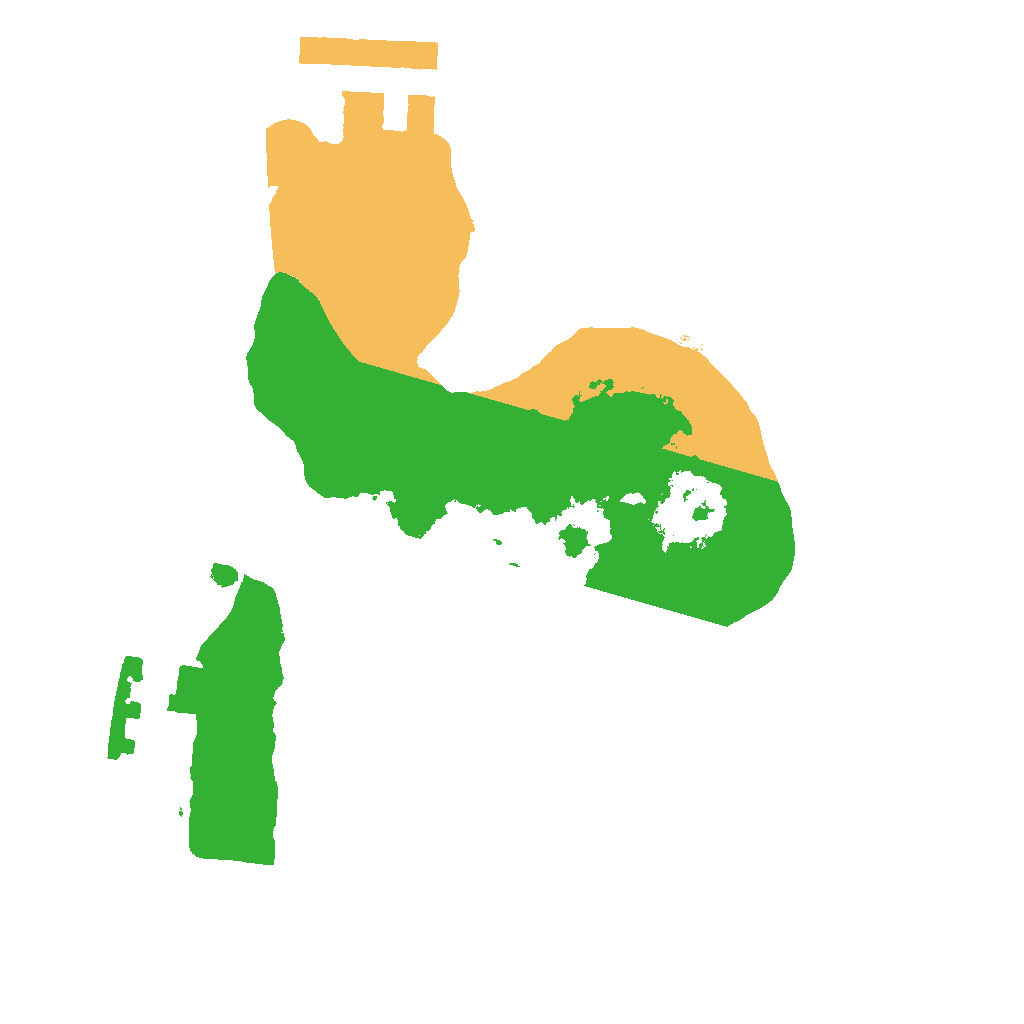 Biome Rust Map: Procedural Map, Size: 1500, Seed: 1258364892