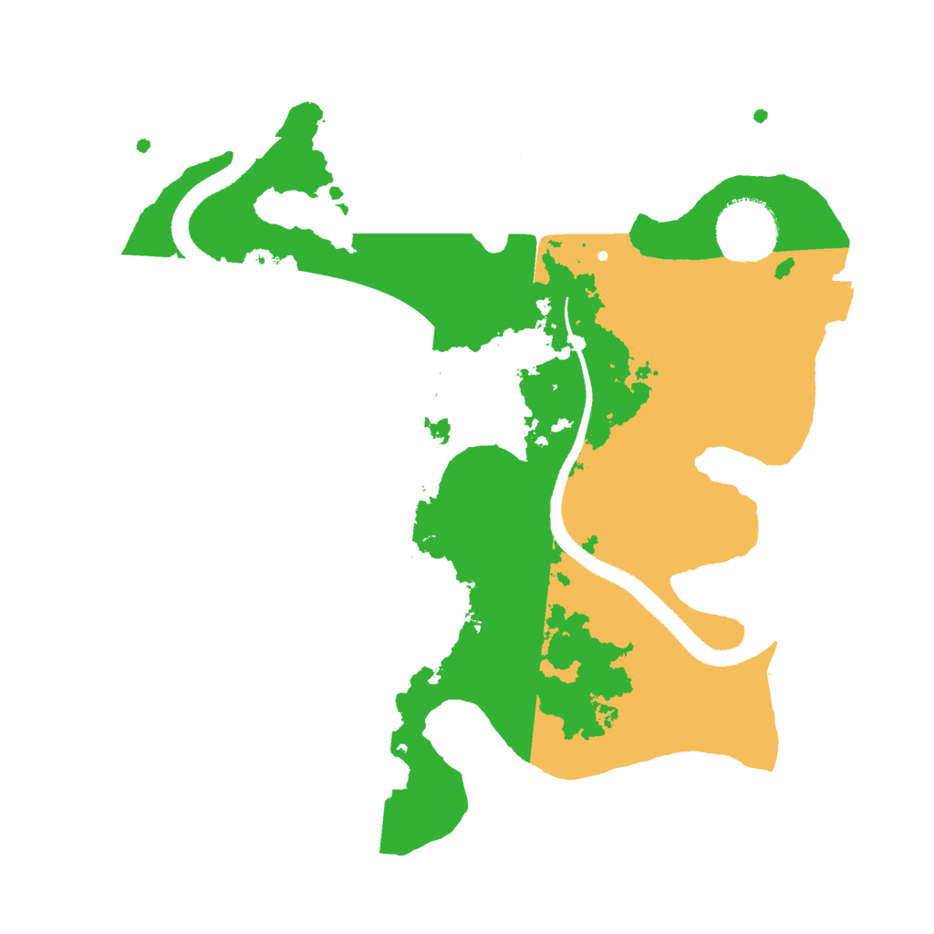 Biome Rust Map: Procedural Map, Size: 2700, Seed: 369