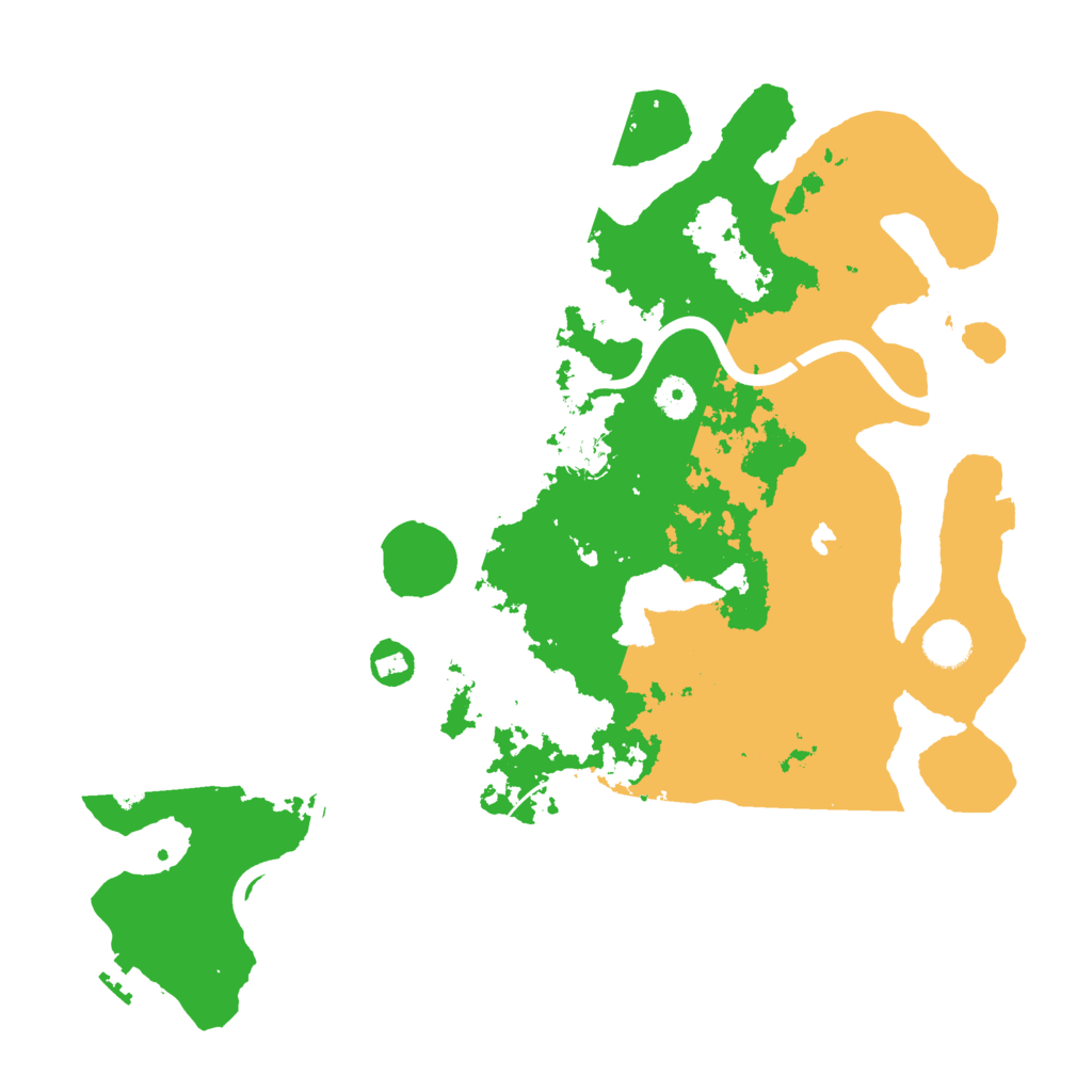 Biome Rust Map: Procedural Map, Size: 4000, Seed: 546159852