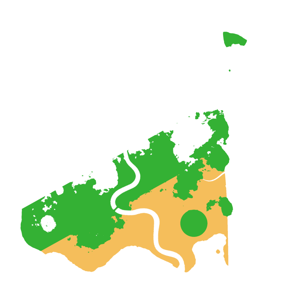 Biome Rust Map: Procedural Map, Size: 3000, Seed: 1256476094