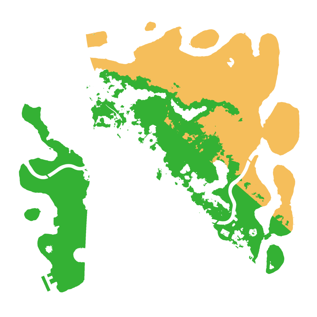 Biome Rust Map: Procedural Map, Size: 4000, Seed: 503214367