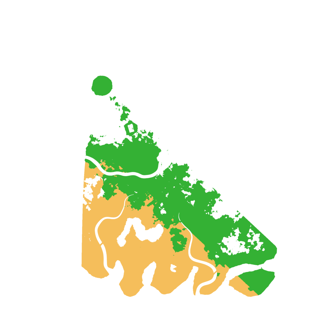Biome Rust Map: Procedural Map, Size: 4250, Seed: 446841369