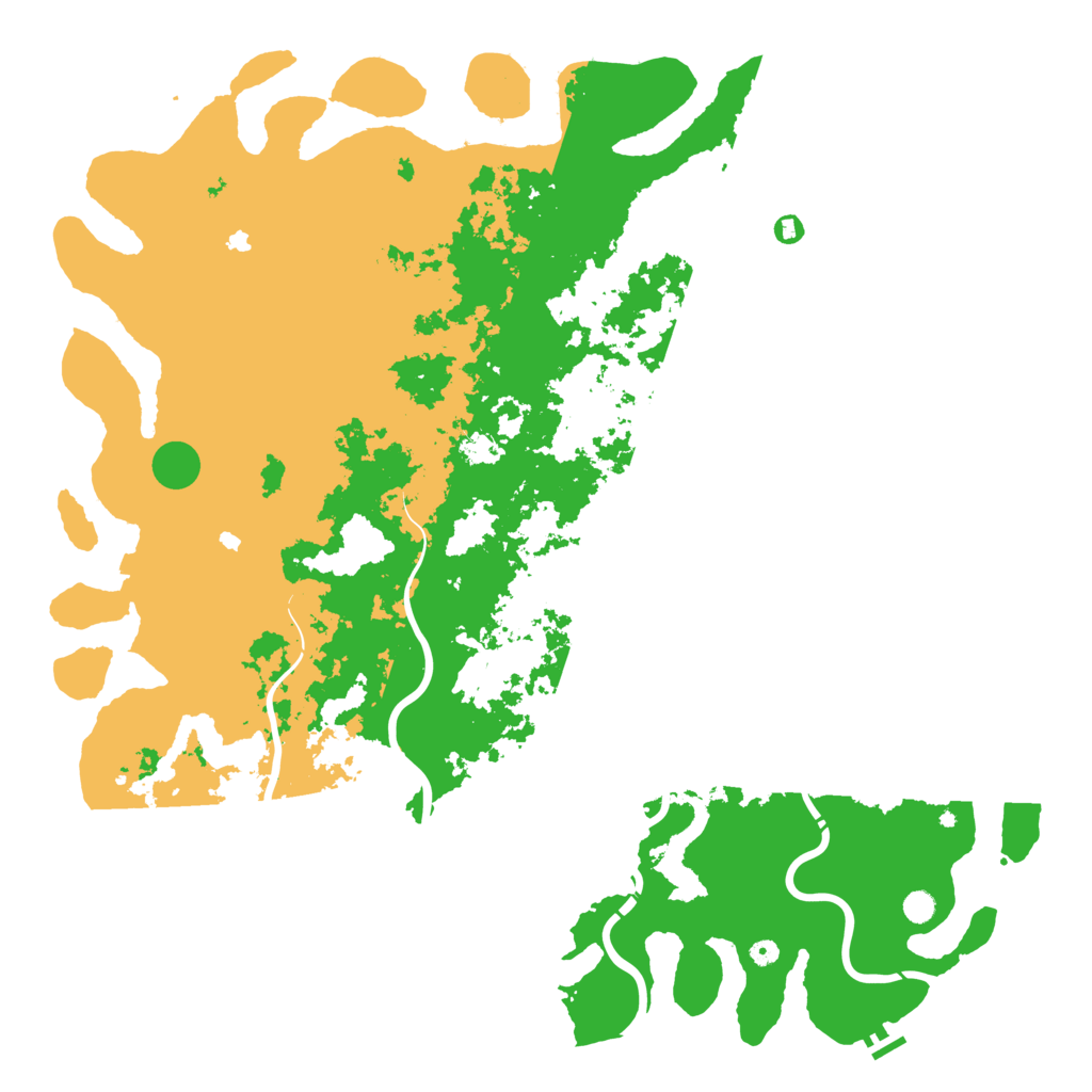 Biome Rust Map: Procedural Map, Size: 6000, Seed: 259733054