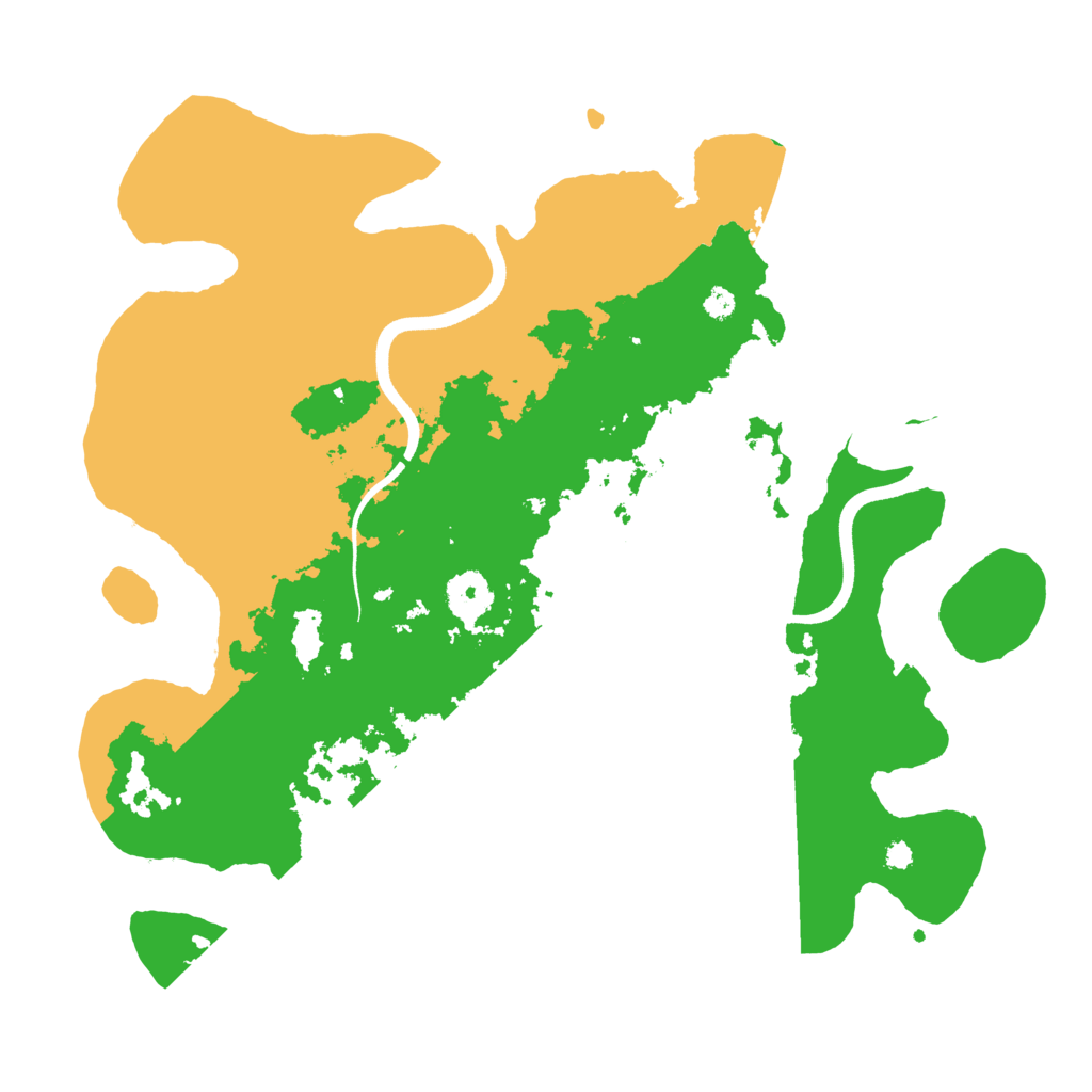 Biome Rust Map: Procedural Map, Size: 3600, Seed: 337236