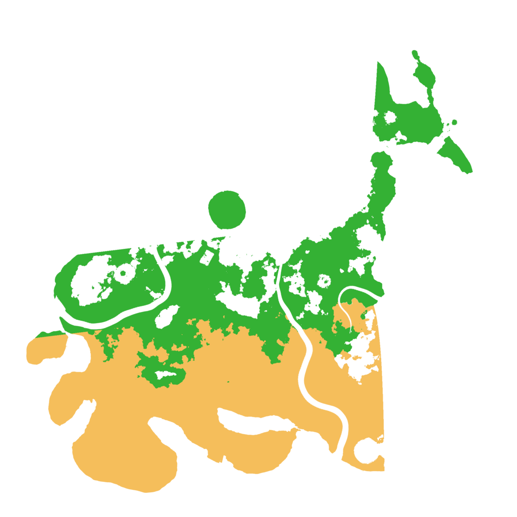 Biome Rust Map: Procedural Map, Size: 3800, Seed: 820867228