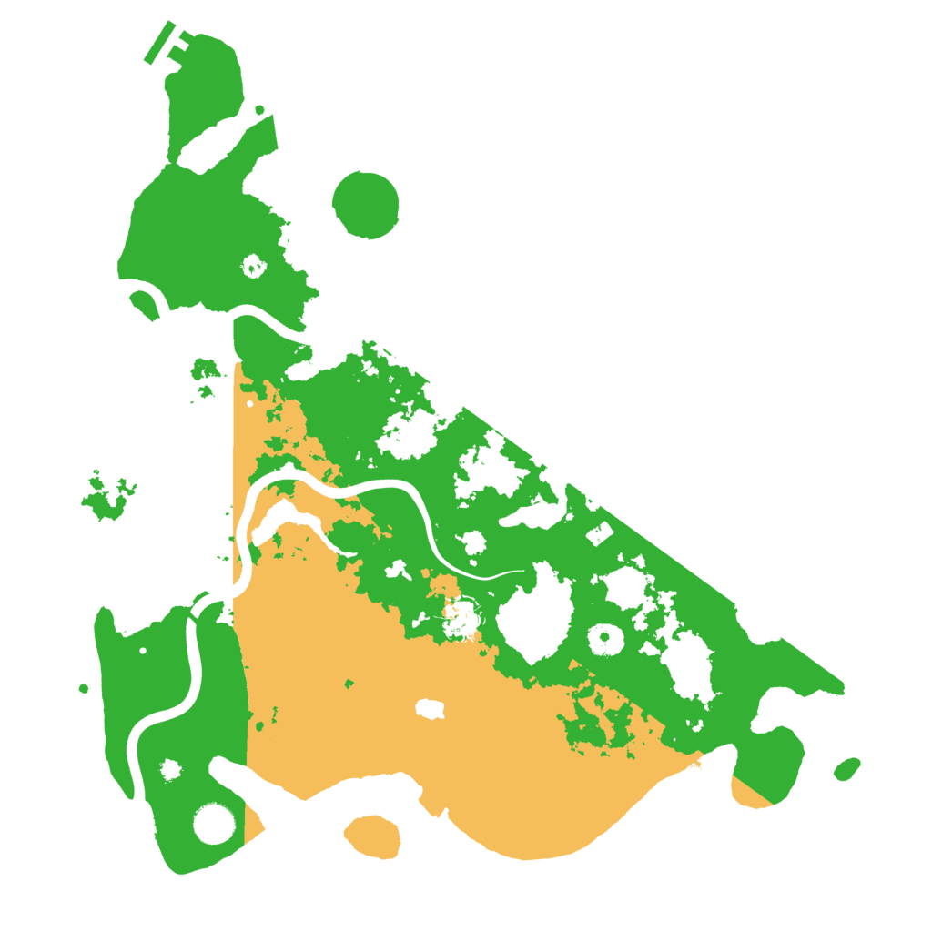 Biome Rust Map: Procedural Map, Size: 4000, Seed: 20113646