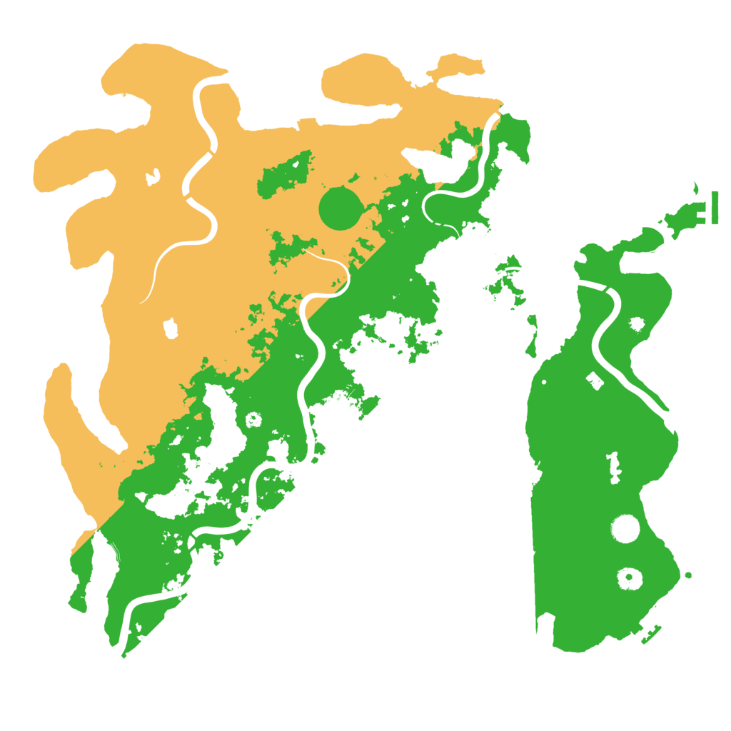 Biome Rust Map: Procedural Map, Size: 4500, Seed: 65464328
