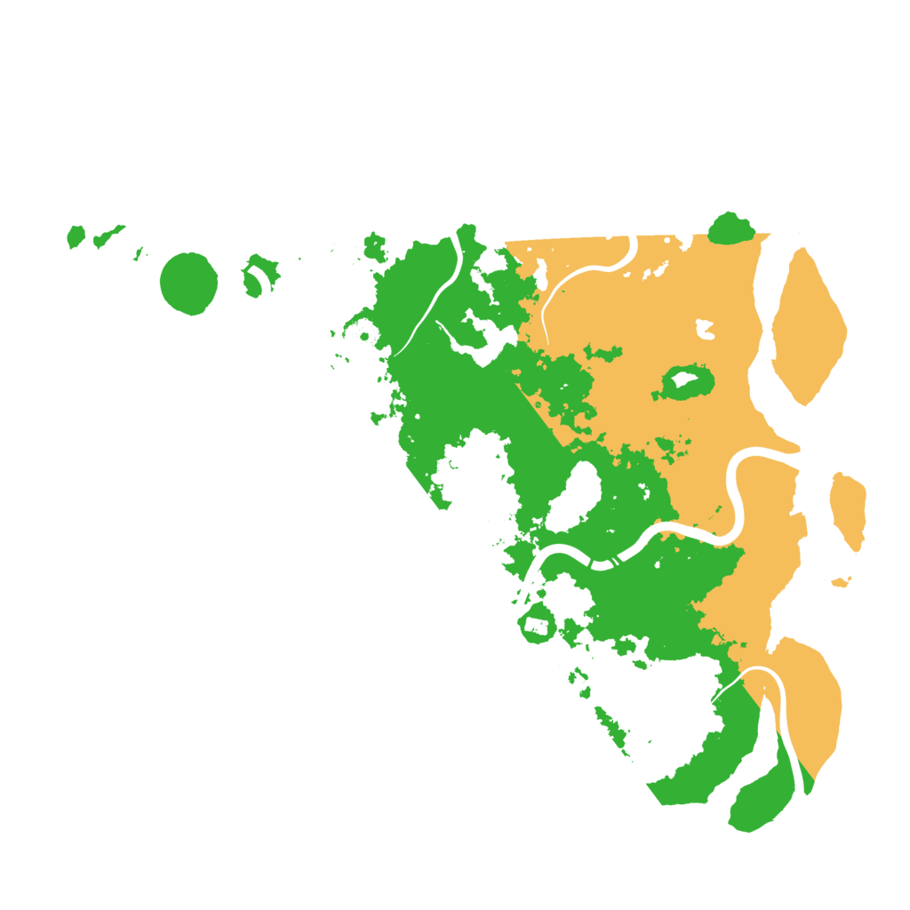 Biome Rust Map: Procedural Map, Size: 4250, Seed: 18220
