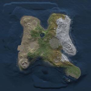 Thumbnail Rust Map: Procedural Map, Size: 2000, Seed: 693882840, 5 Monuments