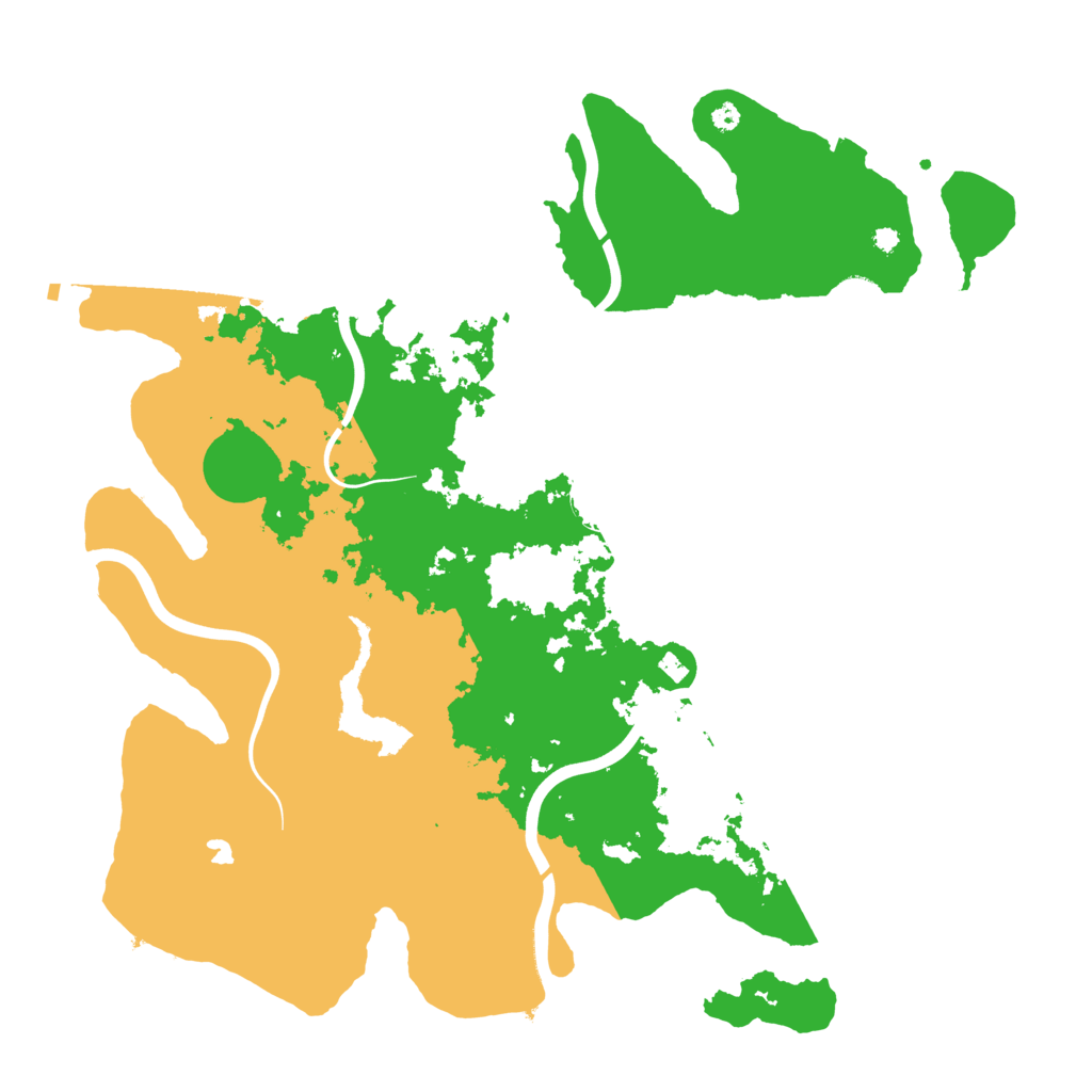 Biome Rust Map: Procedural Map, Size: 4000, Seed: 699378260