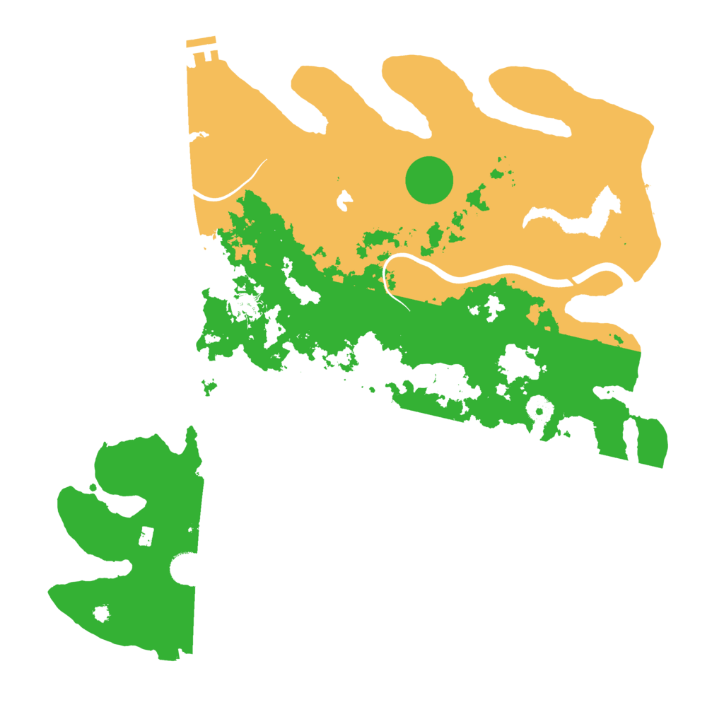 Biome Rust Map: Procedural Map, Size: 4000, Seed: 889912