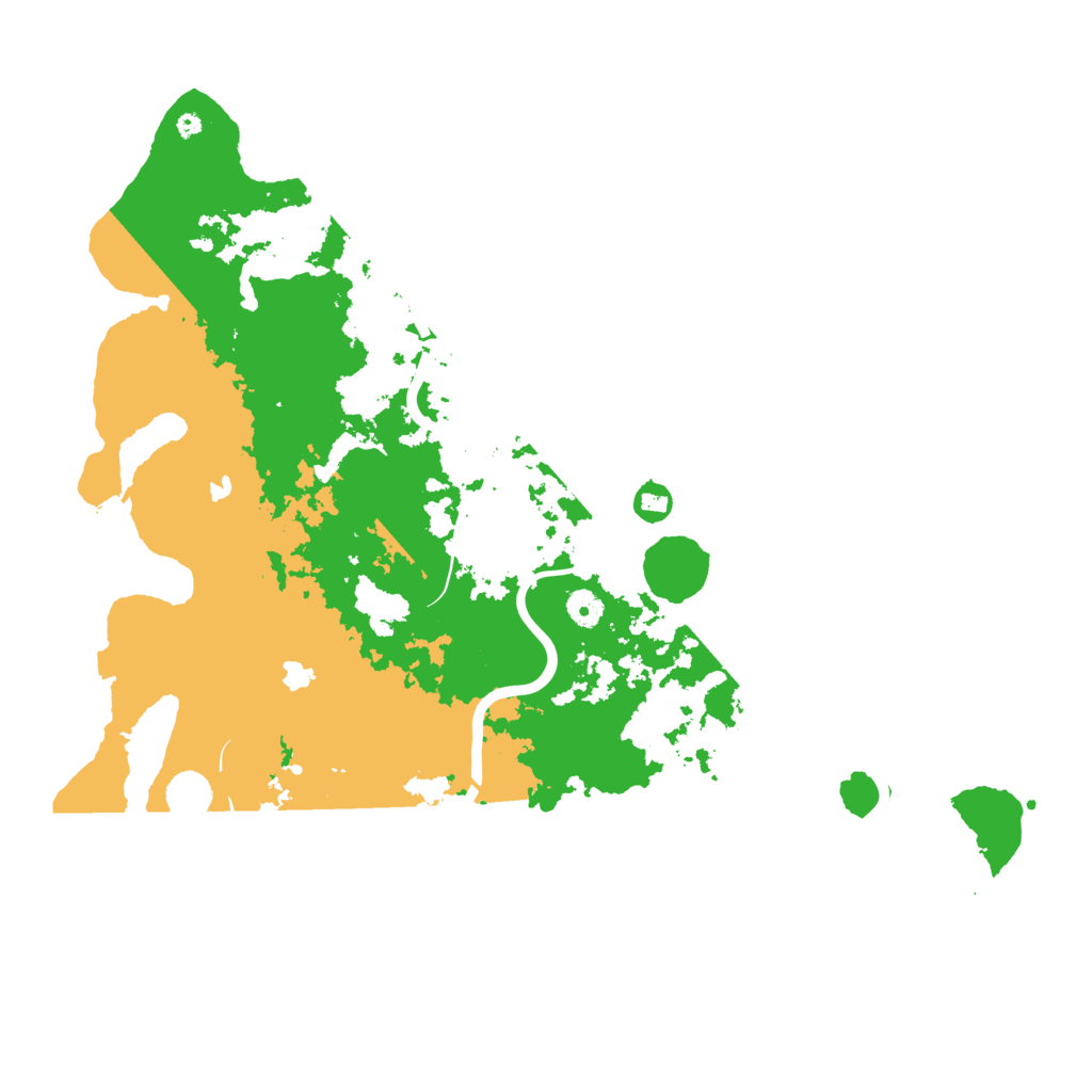 Biome Rust Map: Procedural Map, Size: 4500, Seed: 1454