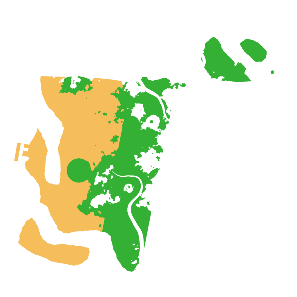 Biome Rust Map: Procedural Map, Size: 3250, Seed: 1187742588