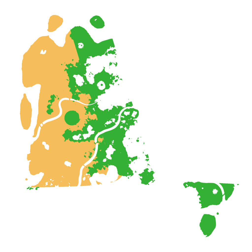 Biome Rust Map: Procedural Map, Size: 4500, Seed: 2142186936